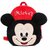 AURAPURO Minnie And Mickey Combo Teddy Bear Soft Toy Kids Plush Bag