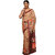 MISHRI COLLECTION Women Saree Pure Cotton Fabric Kalamkari Digital Print Saree with Unstitched Blouse Piece (Marroncolored_Free Size 6.30 Mtr)