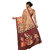 MISHRI COLLECTION Women Saree Pure Cotton Fabric Kalamkari Digital Print Saree with Unstitched Blouse Piece (Marroncolored_Free Size 6.30 Mtr)