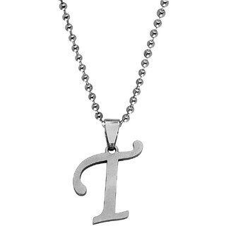 T name pendant best sale