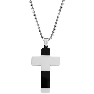                       M Men Style  Christian Jewelry  Crucifix Crystal Jesus Cross Blessing Prayer Acrylic Pendant Chain                                              