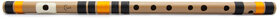 Radhe Flutes PVC Fiber C Natural Bansuri Middle Octave RIGHT HANDED (19 Inches)