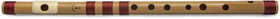 Radhe Flutes PVC Fiber E Natural Bansuri Middle Octave Right Handed