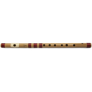 Radhe Flutes PVC Fiber E Natural Bansuri Middle Octave Right Handed
