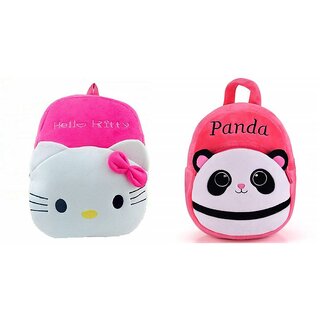 Aurapuro Kitty Bag With Pink Panda Bag Combo Offer