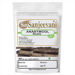                       SomSanjeevani Natural Forest Anantmool Powder For Skin, Hair Care 300g  pack of 2 In Air Tight Zipper Pack                                              