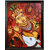 Kerala Mural Painting #God Krishna# Canvas Print With Jungle Wood Frame# Size (25 x 18.63)
