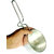 Aluminium Heavy Weighted Tadka Pan with Stainless Steel Handle (Silver) Pack of 1 Pcs.