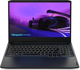 Lenovo Ideapad Gaming 3 Core I5 11Th Gen - (8 Gb/512 Gb Ssd/Windows 10 Home/4 Gb Graphics/Nvidia Geforce Gtx 1650) 15Ihu6 Gaming Laptop(15.6 Inch, Shadow Black, 2.25 Kg, With Ms Office)