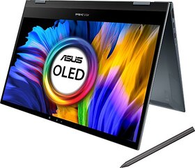 Asus Core I7 11Th Gen - (16 Gb/512 Gb Ssd/Windows 11 Home) Ux363Ea-Hp702Ws Thin And Light Laptop(13.3 Inch, Pine Grey, 1.30 Kg, With Ms Office)