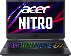 Acer Nitro 5 Core I7 12Th Gen - (16 Gb/1 Tb Hdd/512 Gb Ssd/Windows 11 Home/4 Gb Graphics/Nvidia Geforce Rtx 3050 Ti) An515-58 Gaming Laptop(15.6 Inch, Shale Black, 2.6 Kg)