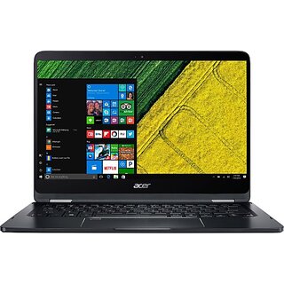 Acer Spin 7 Core I7 7Th Gen - (8 Gb/256 Gb Ssd/Windows 10 Home) Sp714-51 Laptop(14 Inch, Black)