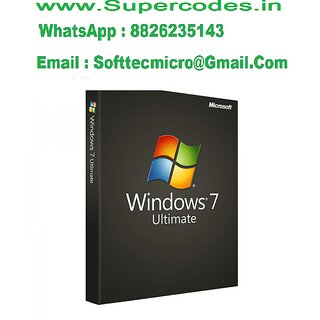 Windows 7 Ultimate - Genuine key- Whatsapp(8826235143)