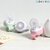 Sketchfab Portable USB Watch Rechargeable Folding Third Gear Electric Mini Fan for Indoor and Outdoor - Multicolor