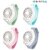 Sketchfab Portable USB Watch Rechargeable Folding Third Gear Electric Mini Fan for Indoor and Outdoor - Multicolor