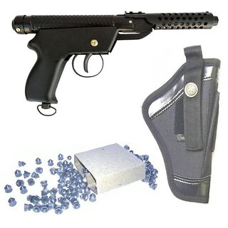 Mannat Bullet Mark-2 Metal Toy Air Gun With Free Cover Pellet