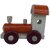 KRIDA - Wooden Train Engine Toy