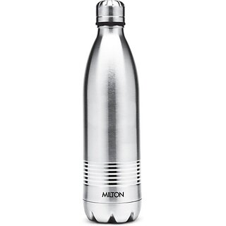 MILTON Duo 500 ml Flask(Pack of 1, Silver, Steel)
