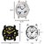 Grandson G-545 Attractive Set Of 3 Watches Combo For Men And Boys