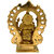 Arihant Craft Hindu God Ganesha Idol Ganpati Statue Sculpture Hand Craft Showpiece  19.5 cm (Brass, Gold)
