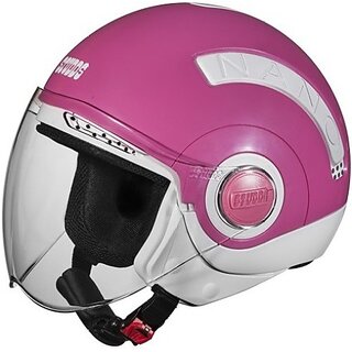 Studds pink sale helmet