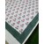 Urban Village, Pink Daisy Printed Rectangular Table Cloth 6 Seater Hand Block Print (152.4 cm  228.6 cm)