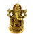 Arihant Craft Hindu God Ganesha Idol Ganpati Statue Sculpture Hand Craft Showpiece  13 cm (Brass, Gold)
