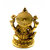 Arihant Craft Hindu Goddess Lakshmi Idol Laxmi statue Maa Lakshmi Sculpture Hand Work Showpiece  13 cm (Brass, Gold)