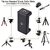 Universal Monopod Holder Clip for Mobile Camera Holder and Tripod Mount Holder- Black (Pack of 1)