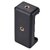 Universal Monopod Holder Clip for Mobile Camera Holder and Tripod Mount Holder- Black (Pack of 1)
