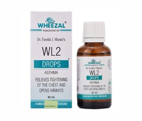 Wheezal WL-2 Asthma Drops (30ml) (PACK OF TWO)