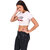 Printed Combo of 2 Crop TOPS of 170 GSM with Bio-Wash 100 Cotton Fabric Tshirts