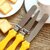 REGAL 3-in-1 Multi-Function Stainless Steel Cake Icing Spatula Knife, Multi Color, Set of 3-Pcs