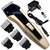 OX Waterproof Rechargeable Beard Mustache Trimmer Powerful Hair Clipper Salon approved Electric Razor Grooming Kit 45