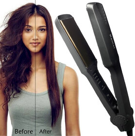 Professional Solid Smooth Ceramic Anti-Static Travel Hair Straightener Flat Hair Iron Hair Styler Salon Style Tool 50W