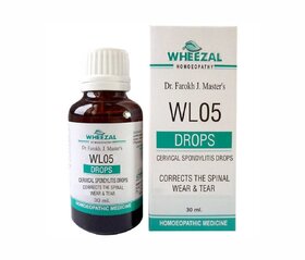 Wheezal WL-5 Cervical Spondylitis Drops (30ml) (PACK OF TWO)