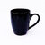 Coffee Tea Mugs Cups Set of 6 Studio Pottery Ceramic (Black, 300 ml Each) | Tea | Hand Glazed & Handmade