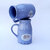 Handcrafted Tea Coffee Milk Flask Can Tall Mugs (Blue,  425ml,) |Milk Mugs| Cappuccino | Espresso | Set of 2