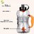 STEALTH Gallon Protein Shaker Bottle 1.5 Liter (Orange)