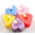 Heart Shape Fragrance Tealight Candles Burning Time 4 to 5 Hours (pack of 5 pcs, Multi Color)