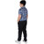 Kid Kupboard Cotton Half-Sleeves Check Printed Shirt For Boys (Blue)