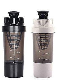 combo offer super cyclone shaker (BlackGrey) Pack of 2