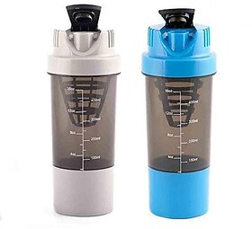 combo offer super cyclone shaker (Grey,Blue) Pack of 2
