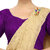 Brass Goldplated Colourful Zari finish Sareepin Dupatta Pallu Pin Brooch unisex