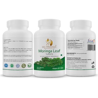                       Moringa Leaf 500mg 120 tablets                                              