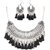 SGM Oxidised Silver Jewel Set-Combo pack (SLC-008)