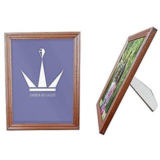                       Emperor Art Gallery Original Teak Wood Picture Frame Set with High Definition Glass for Wall or Table (Sets of 9# Size 8 x 6# 7 x 5# 6 x 4#)                                              