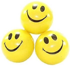 Non-Toxic Smiley Stress Reduction Balls for Kids and Adults, Set of 2Pcs (Multicolor)