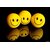 Non-Toxic Smiley Stress Reduction Balls for Kids and Adults, Set of 2Pcs (Multicolor)