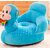 KIDS WONDERS Imported Velvet Kids Sofa Comfortable Soft Plush Cushion Sofa Seat  Rocking Chair for Kids (Sky Blue)